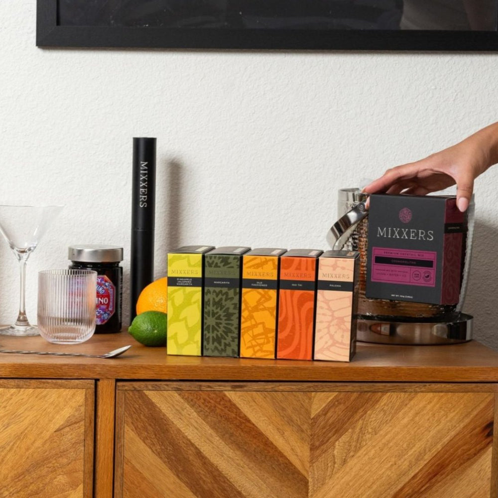 All Mixxer Cocktail Recipes On A Bar