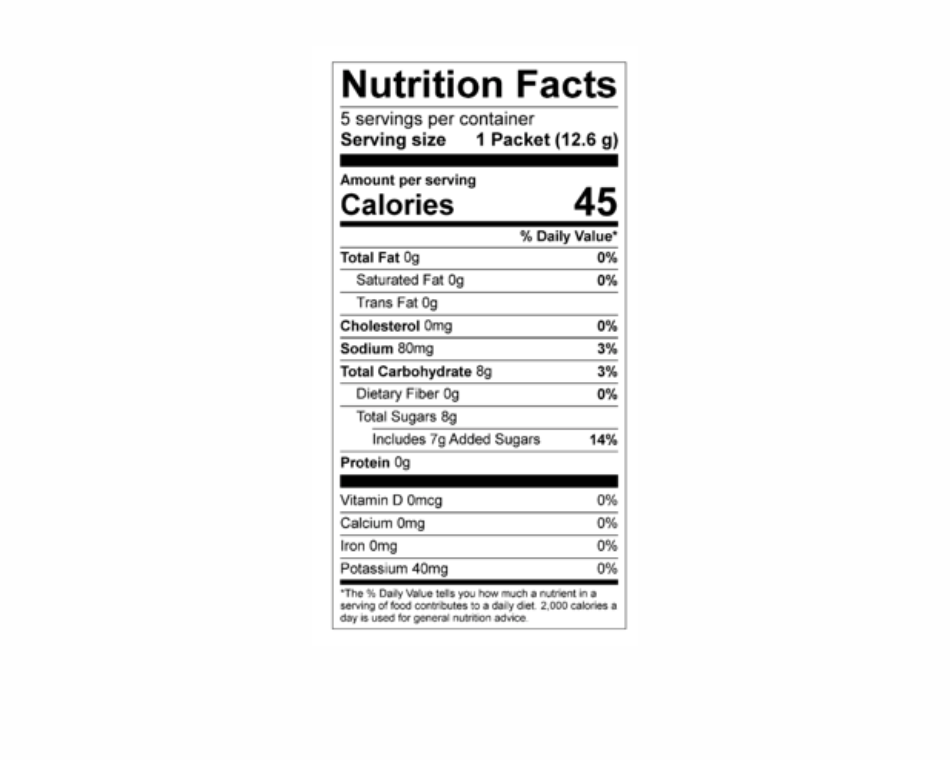 
                  
                    Nutritional Info Margarita Recipe
                  
                