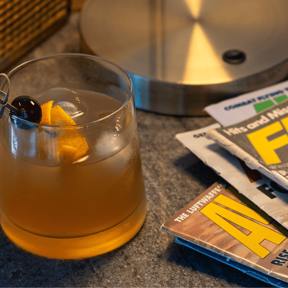 Old Fashion Product Lifestyle Photo